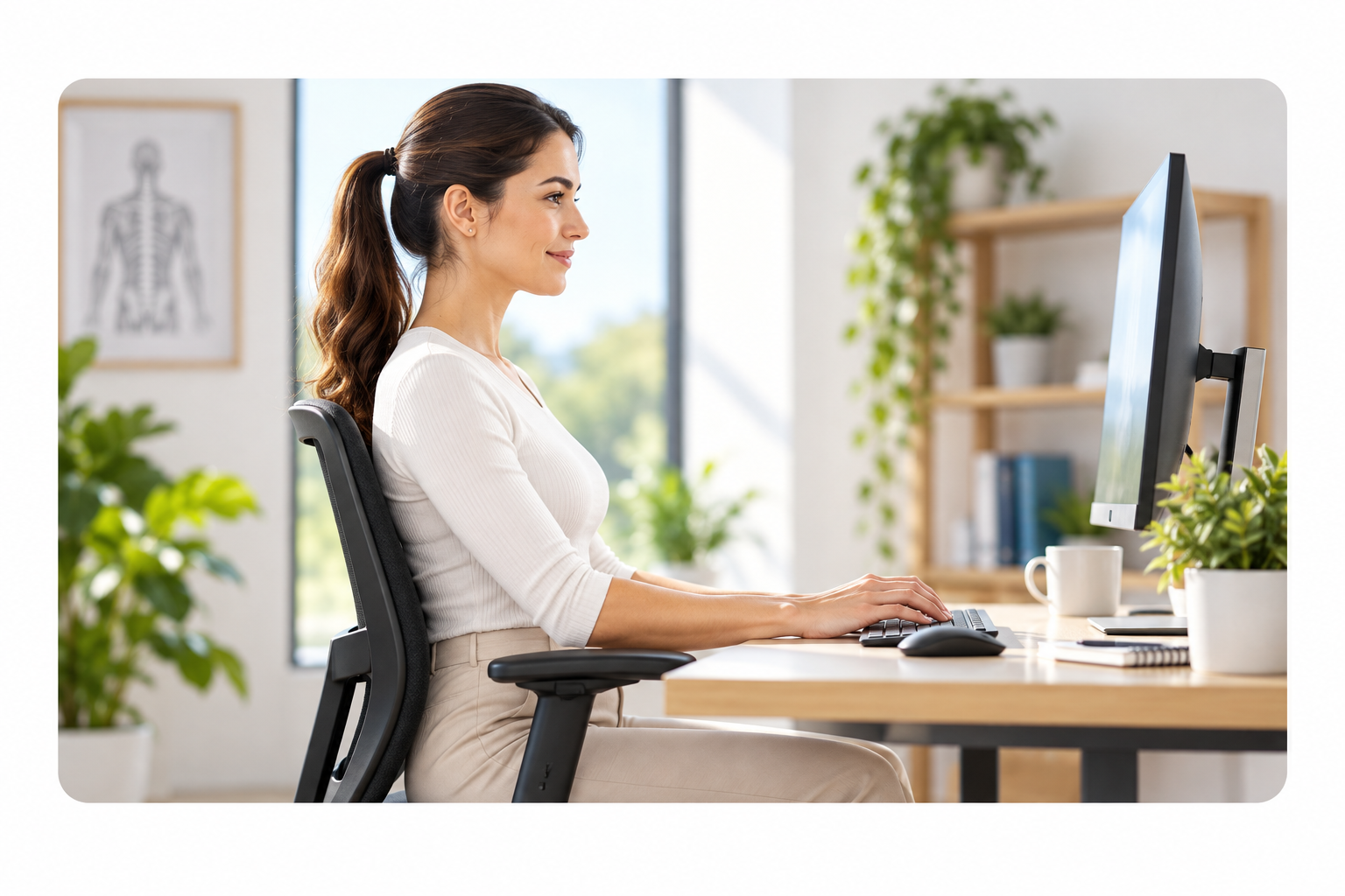 How to Improve Posture at Your Desk